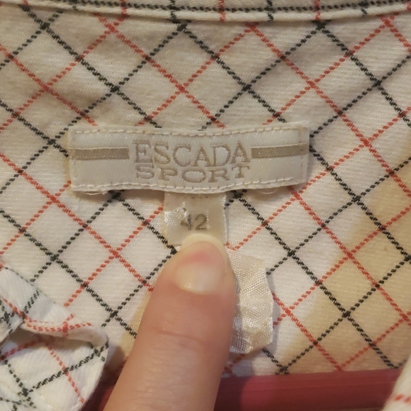 Escada Sport short sleeve button up - Picture 4 of 4